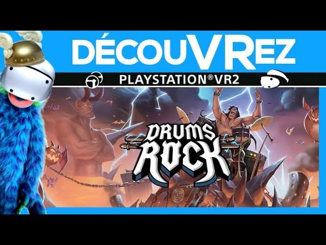 DécouVRez : DRUMS ROCK sur PS VR2 | C'est grave FUN | Evanescence, Joan Jett, Ram Jam | VR Singe