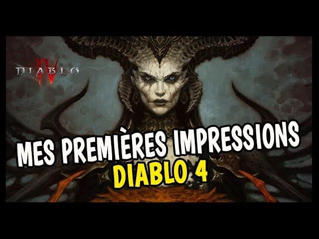 MES PREMIÈRES IMPRESSIONS SUR DIABLO 4 ! 🔥🔥