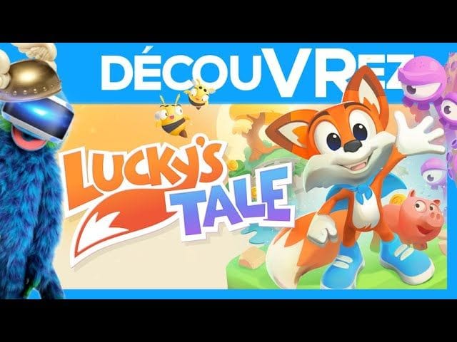 DécouVRez : LUCKY'S TALE VR | Il est trop mimi ce renard | Gameplay FR sur PSVR | VR Singe & Thorix