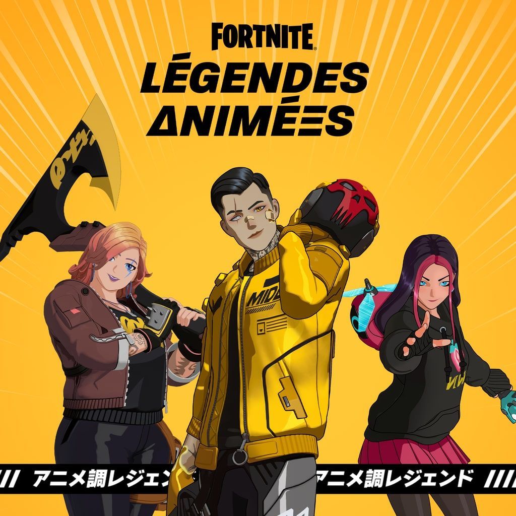 Fortnite - Pack Légendes animées