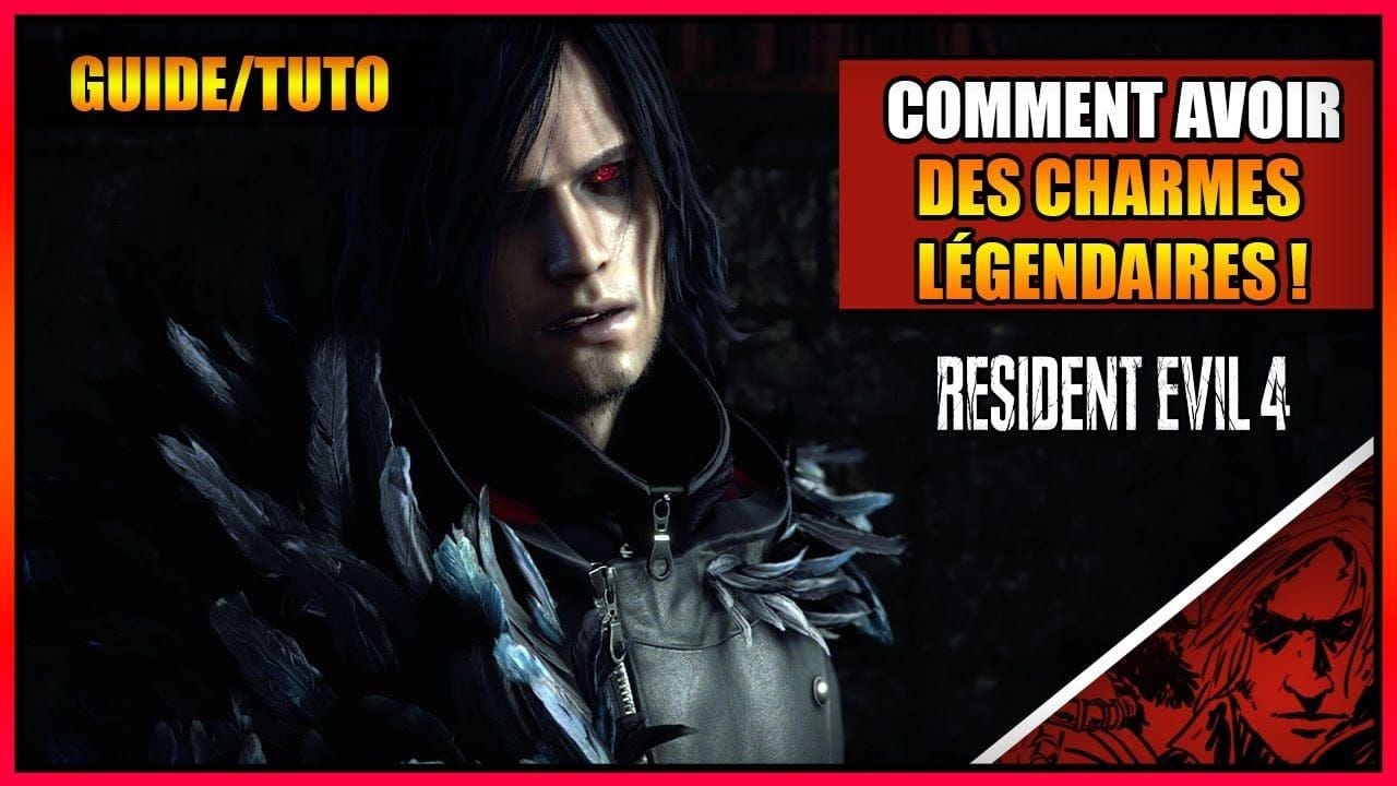 GUIDE/TUTO - COMMENT OBTENIR DES CHARMES LEGENDAIRES SUR LE JEU - RESIDENT EVIL 4 - PS5 - FR