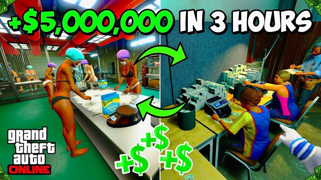 How to Make OVER $5,000,000 Every 3 Hours in GTA Online! | ANYONE CAN MAKE MILLIONS DOING THIS!