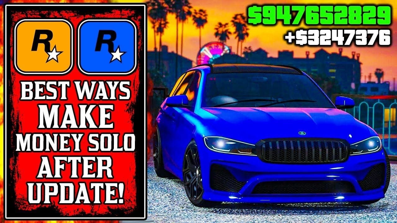 This Is INCREDIBLE.. The BEST WAYS To Make Money SOLO After UPDATE in GTA Online! (GTA5 Fast Money)