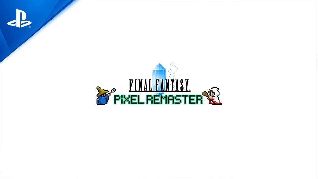 Final Fantasy Pixel Remaster - Launch Date Trailer | PS4 Games