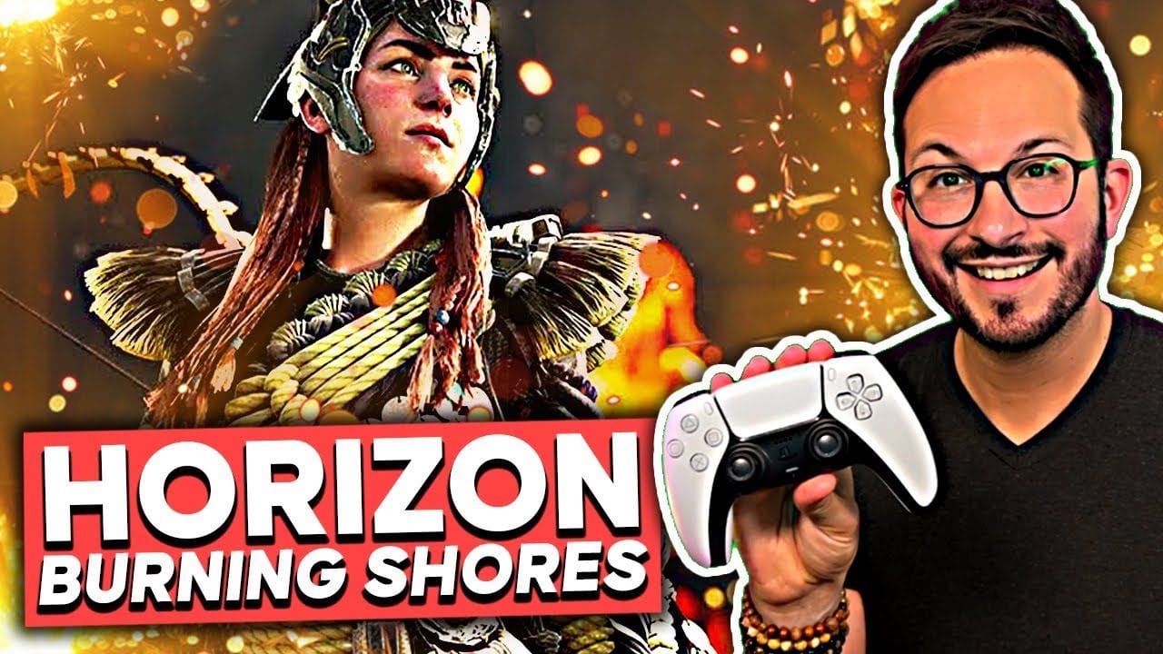 Je teste Horizon Forbidden West BURNING SHORES sur PS5 🔥