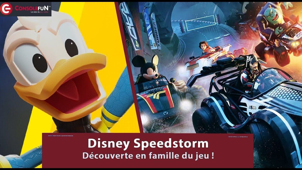 [DECOUVERTE / TEST] DISNEY SPEEDSTORM sur PS5, XBOX, SWITCH & PC avec la famille de Titiboy !