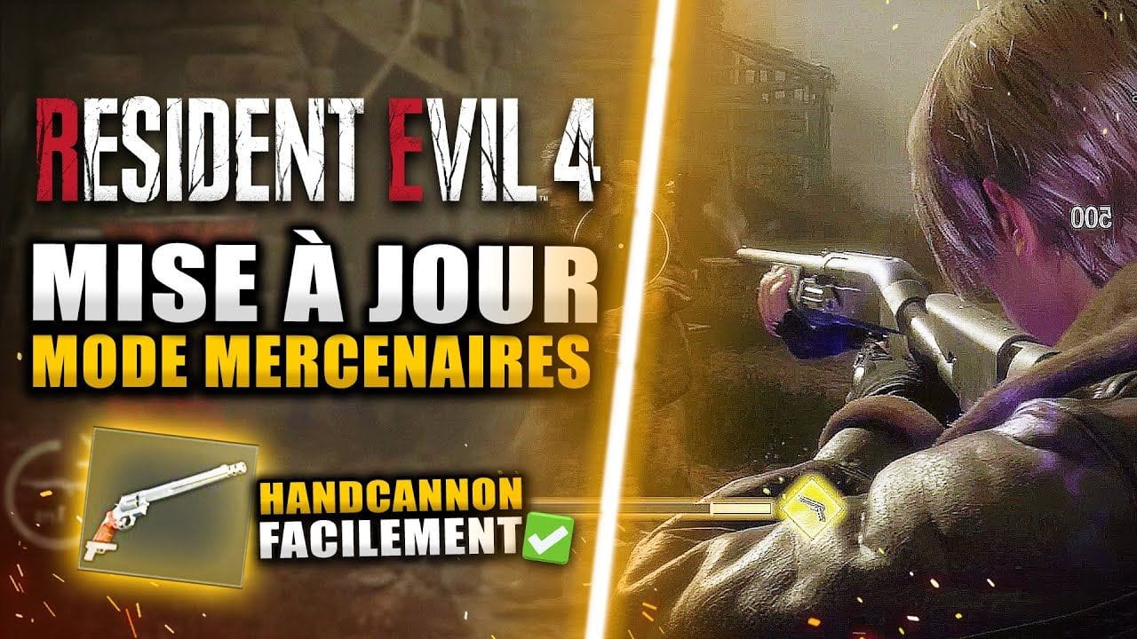 Resident Evil 4 : Le Mode MERCENAIRES est là ! PLATINE désormais FACILE 🔥🏆 ! (MAJ 1.04) Nouveautés