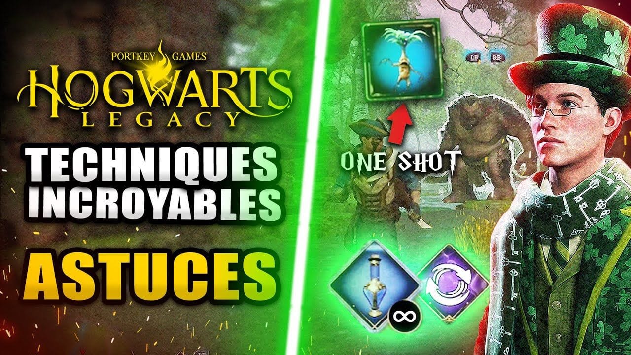 Hogwarts Legacy : 7 Nouvelles ASTUCES de COMBAT pour être SURPUISSANT ! Potion INIFINIE 🔥