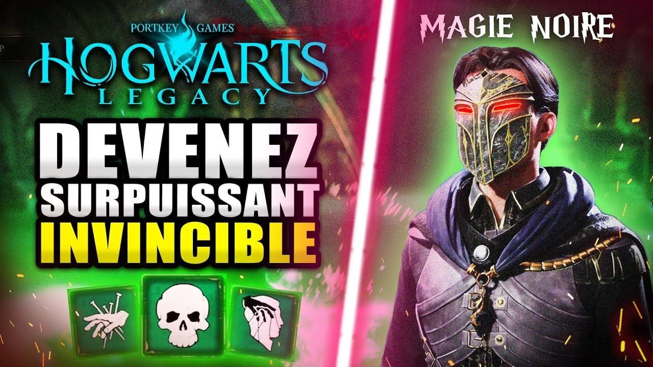 Devenez SURPUISSANT & INVINCIBLE dans Hogwarts Legacy (Hogwarts Legacy Magie Noire)