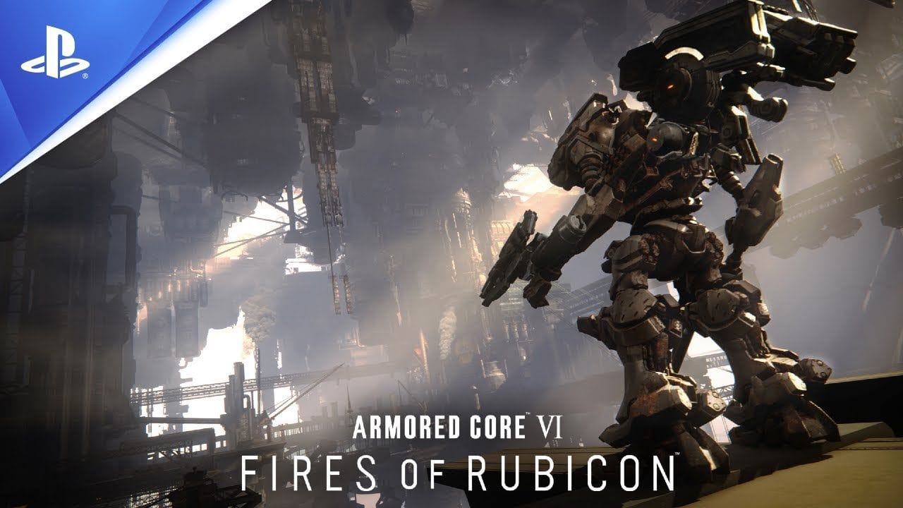 ARMORED CORE VI FIRES OF RUBICON - Trailer de la date de sortie et de gameplay | PS5, PS4
