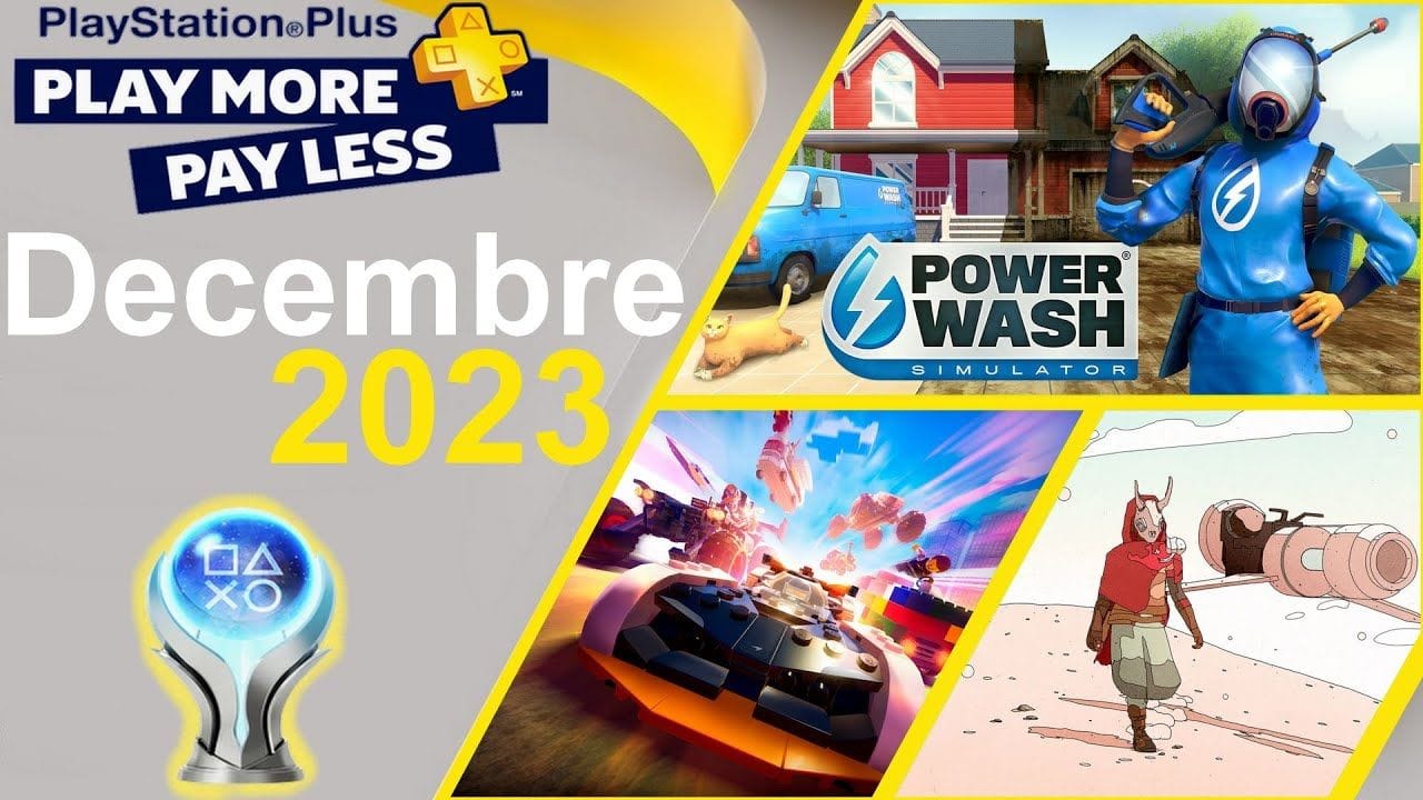 Ps+ Essential de Decembre 2023  : 3 JEUX ➤ Trophée platine  : Temps d'obtention et Difficulté ?