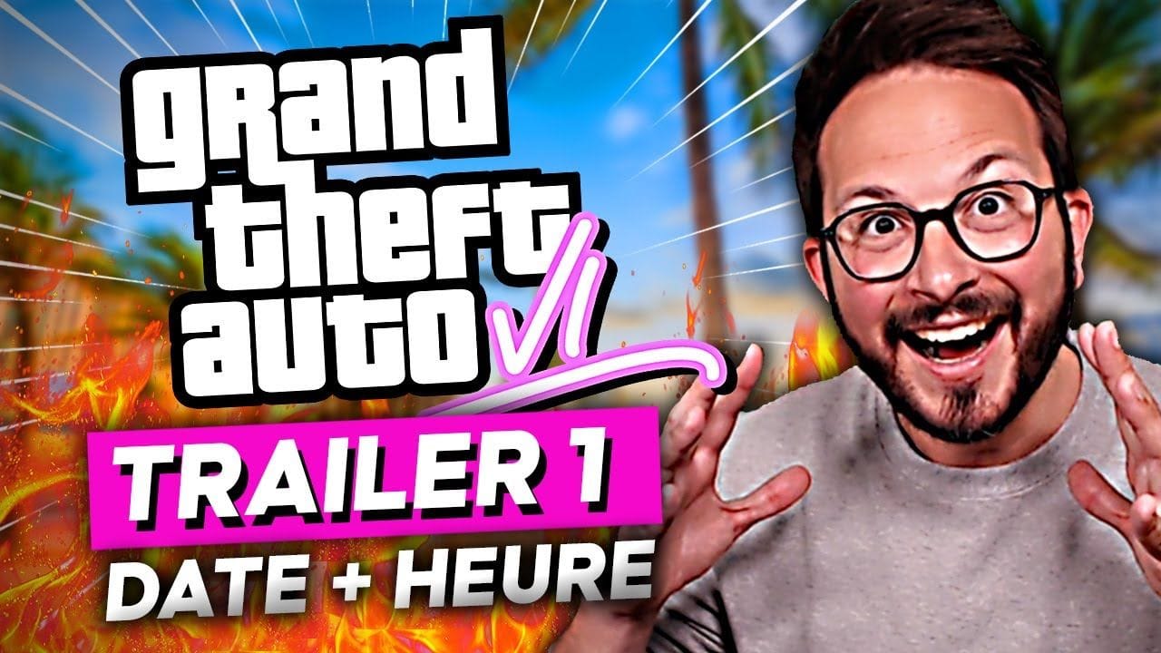 🚨 GTA 6 TRAILER 1 🚨 Rockstar Games donne la Date et Heure du trailer du nouveau Grand Theft Auto 🌟