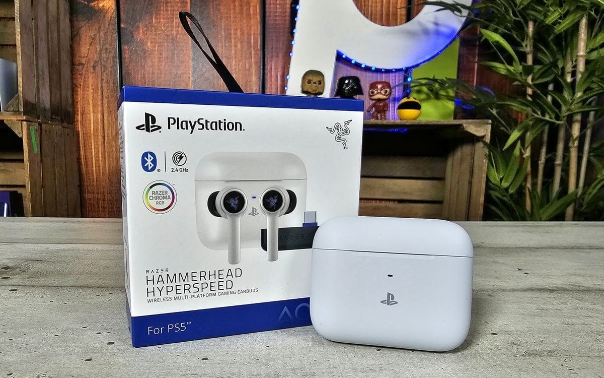 Test Razer Hammerhead HyperSpeed : d’excellents écouteurs sans fil pour la PS5
