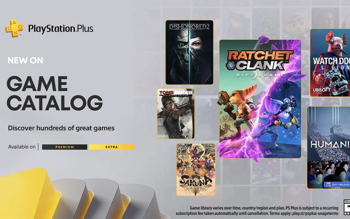 PS Plus Extra/Premium : voici les nouveaux jeux à venir en mai 2023
