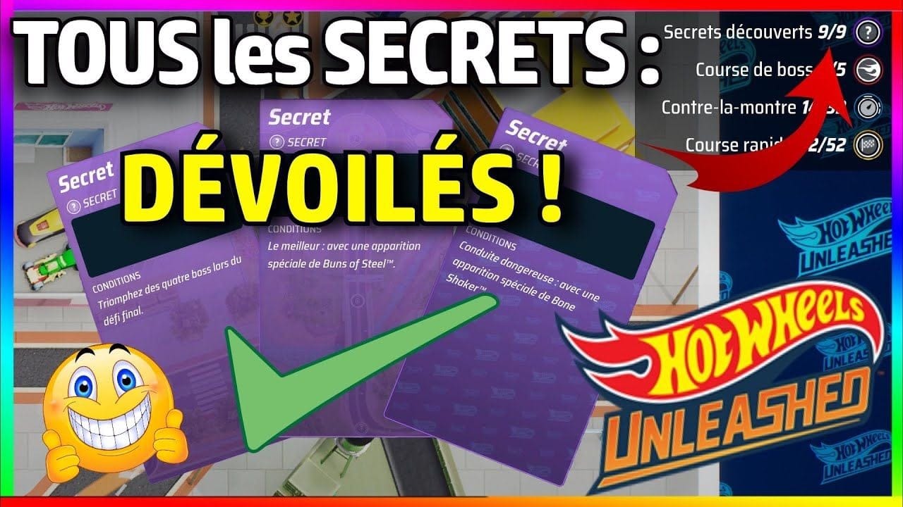 HOT WHEELS Unleashed- SECRETS : TOUT ce qu'il faut SAVOIR !