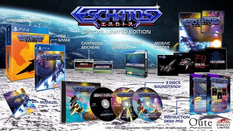 Le Shoot ‘em up ESCHATOS revient avec une édition limitée ! | News  - PSthc.fr