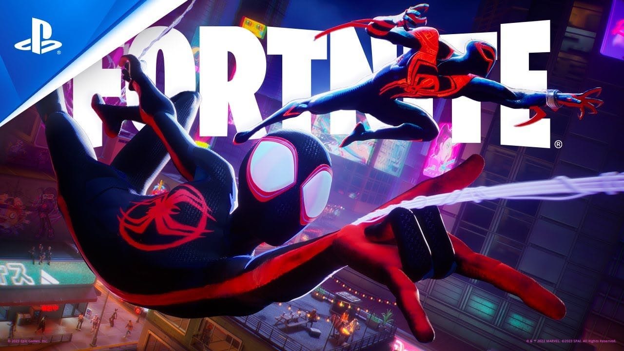 Fortnite - Trailer de Miles Morales et Spider-Man 2099 | PS5, PS4