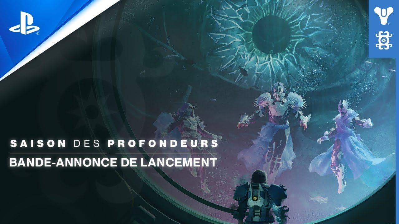 Destiny 2 : Éclipse - Trailer de lancement de la Saison des Profondeurs - VF | PS5, PS4