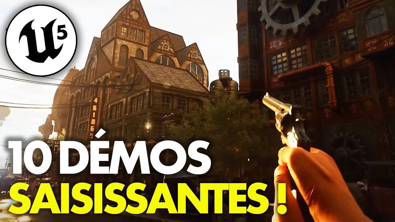 Unreal Engine 5 : Ces 10 démos sont hallucinantes ! 💥