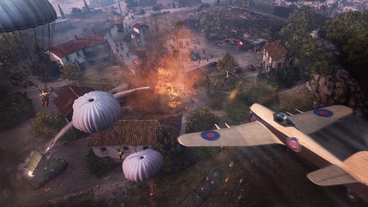 Company Of Heroes 3 : débarquement sur console, fusil à la main