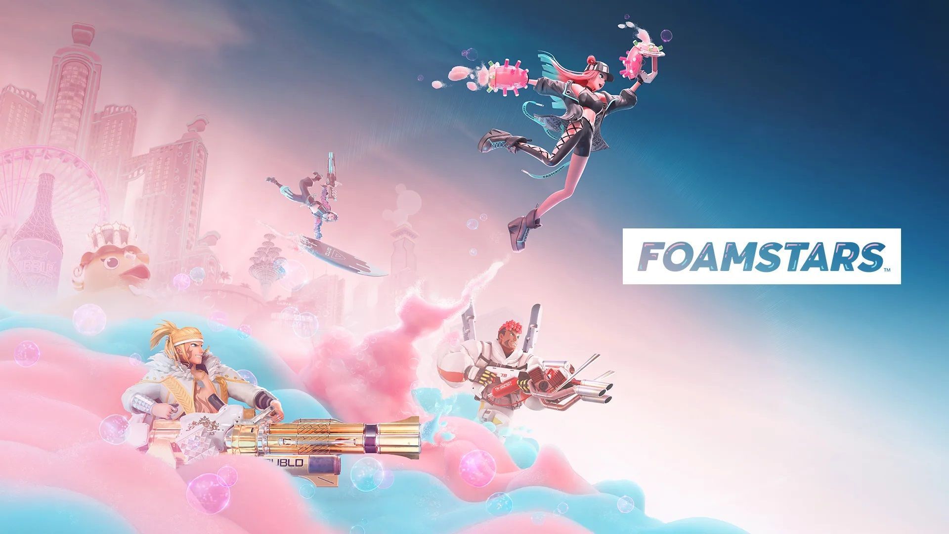 PLAYSTATION SHOWCASE | Square Enix dévoile Foamstars un shooter TPS plein de mousse - JVFrance