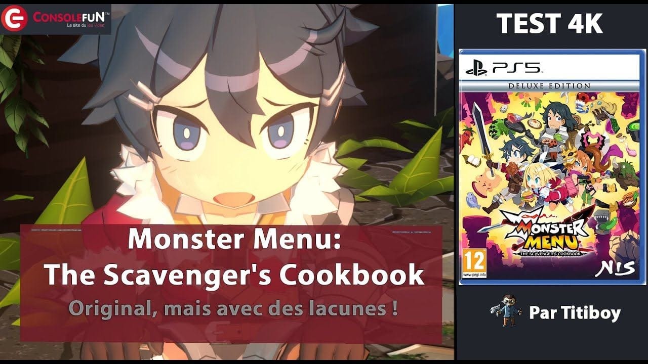 [TEST 4K] MONSTER MENU: The Scavenger's Cookbook sur PS5 & SWITCH !