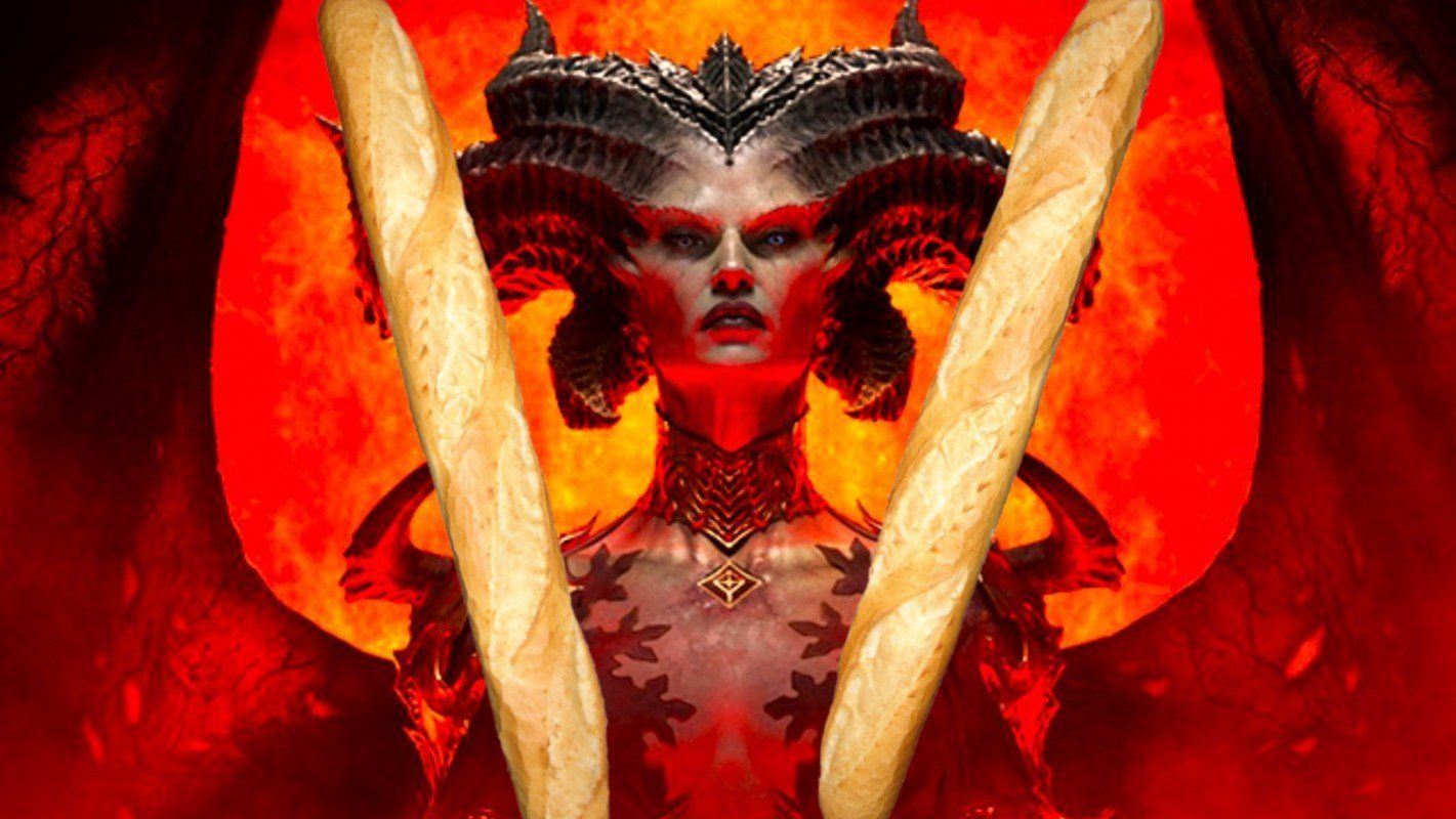 L'image du jour : un cosplay Diablo 4 réalisé avec du pain, oui oui du pain
