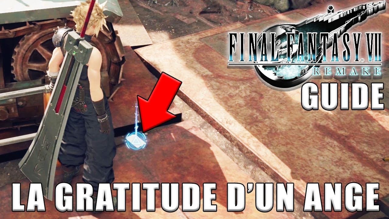 FINAL FANTASY VII REMAKE - COMMENT OBTENIR LA LETTRE DE L'ANGE GARDIEN (La gratitude d'un ange)