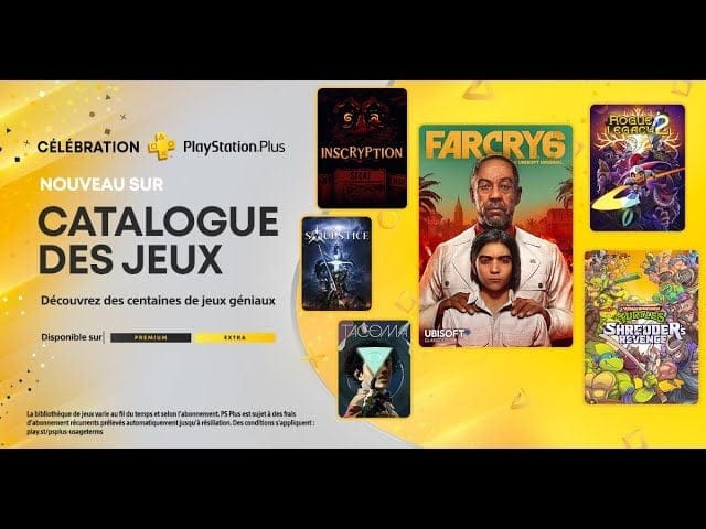 PlayStation Plus Extra - Juin 2023 - Far Cry 6, Rogue Legacy 2, Deux Ex: Mankind Divided, etc.