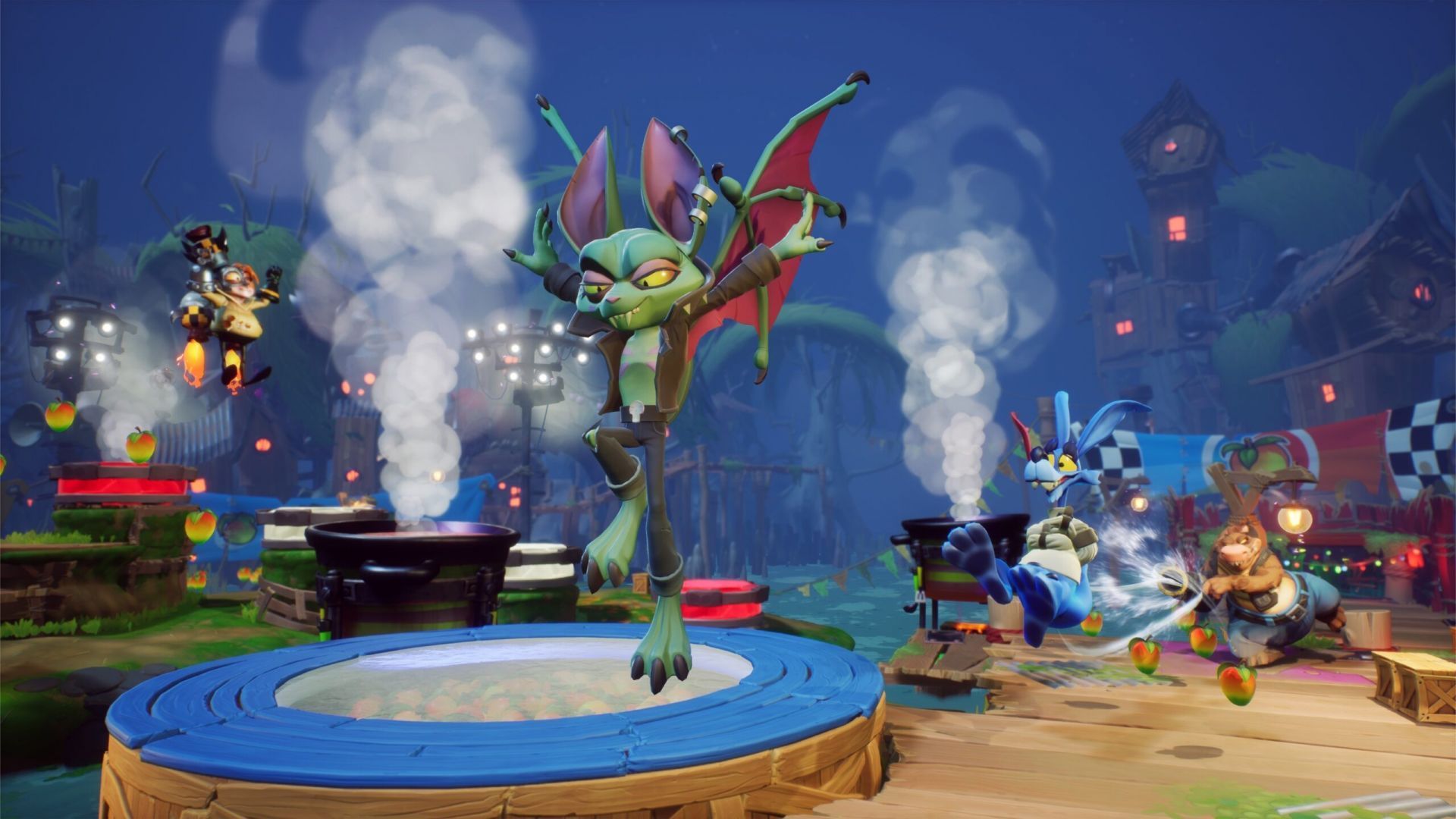 Combattez avec Catbat, N. Brio et N. Tropy dans Crash Team Rumble