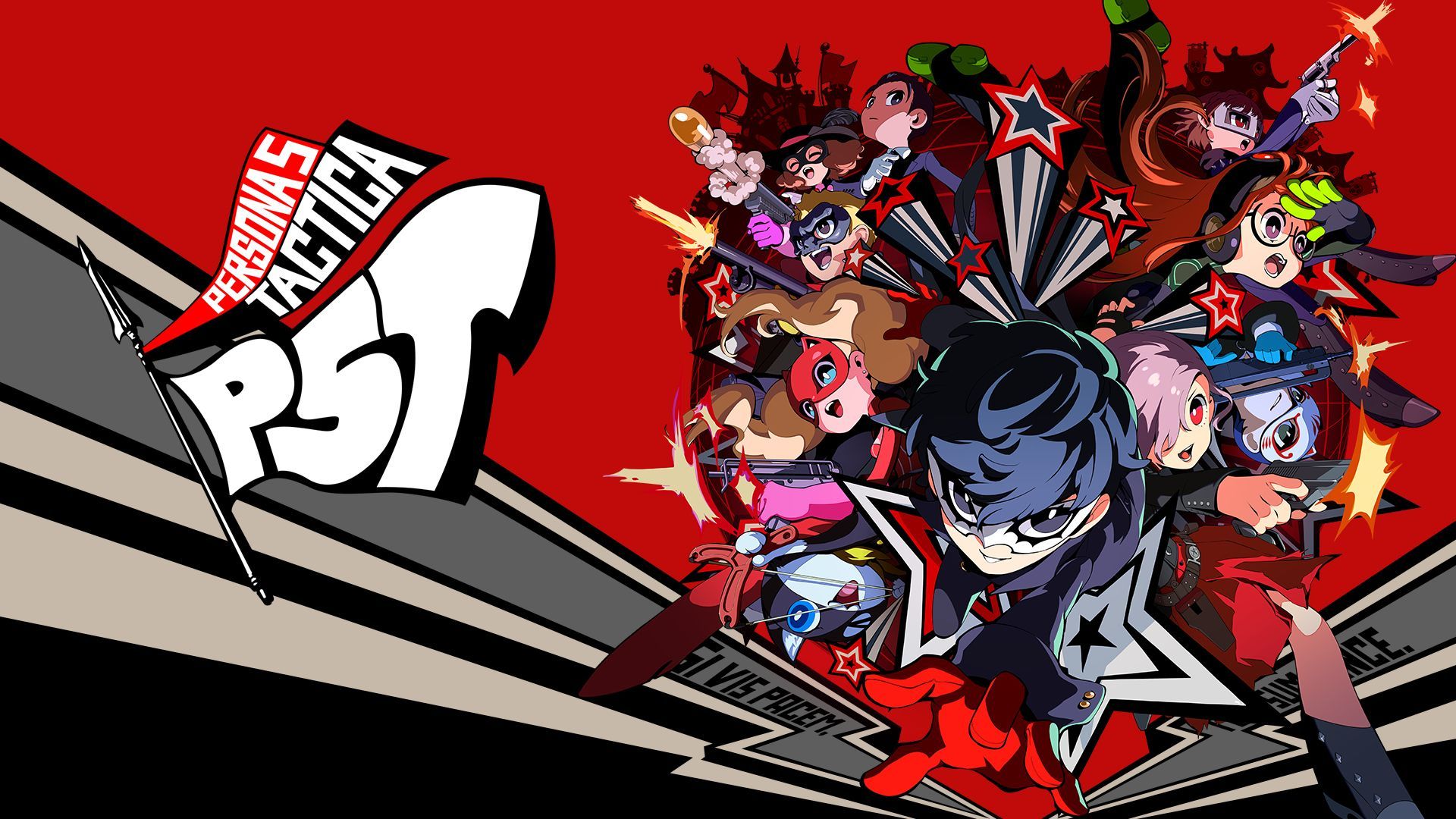 Persona 5 Tactica présente Joker, Morgana et Erina