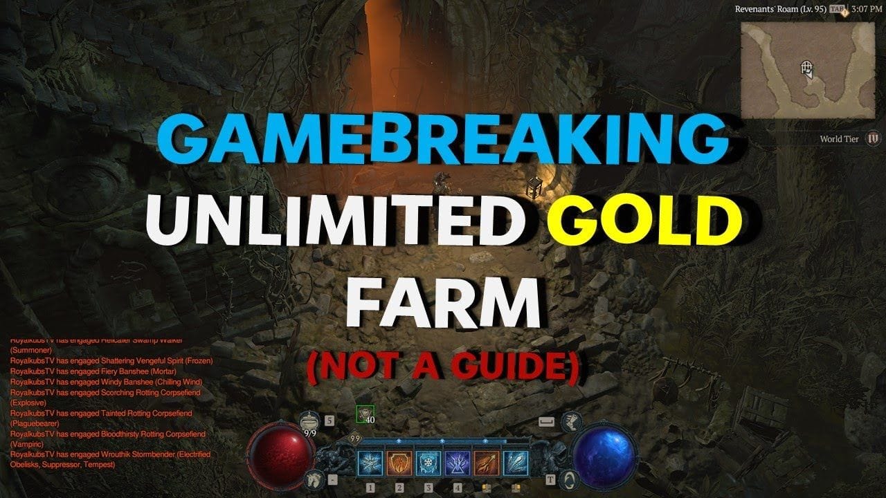 An Insane Gold Exploit is Destroying Diablo 4!
