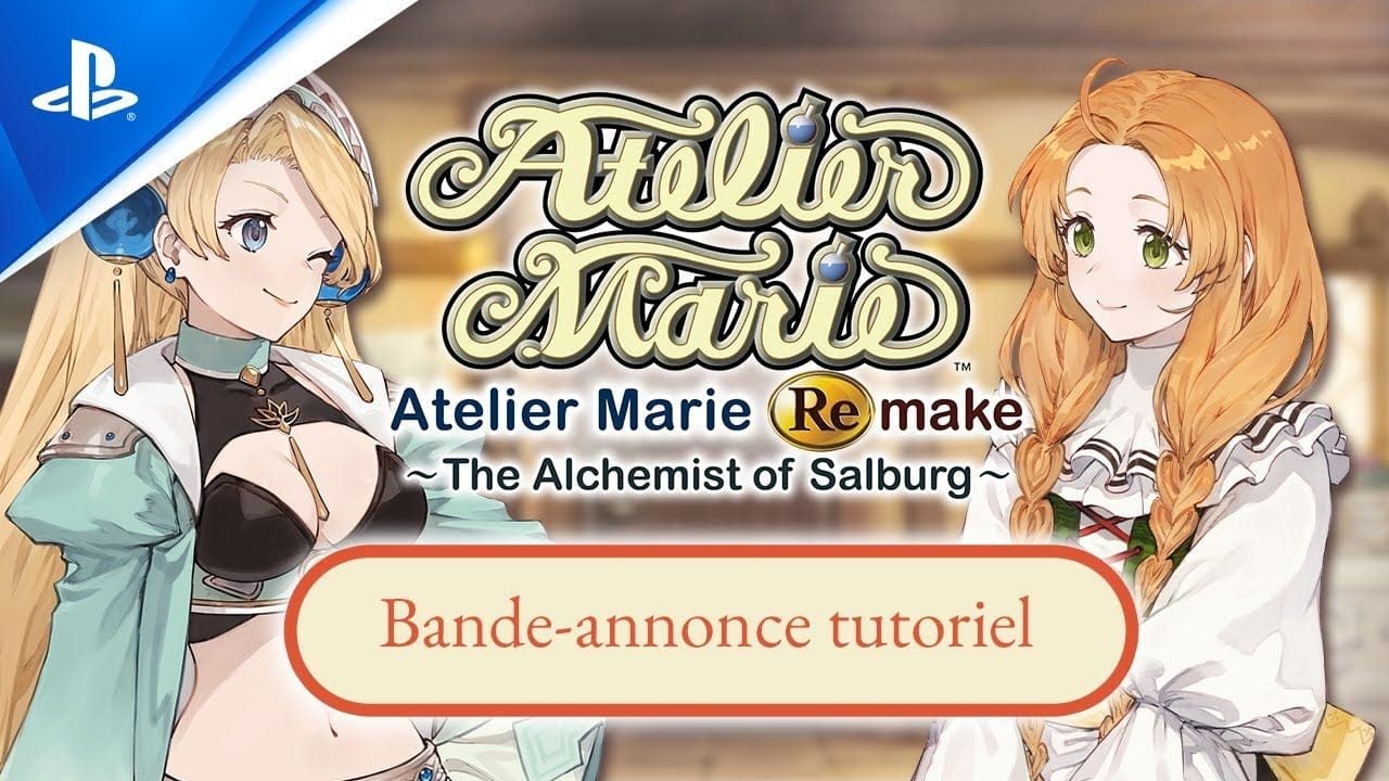 Atelier Marie Remake: The Alchemist of Salburg - Trailer du tutoriel | PS5, PS4