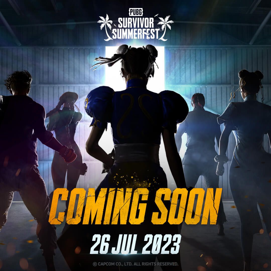 PUBG: Battlegrounds' premier « mega collab » de Survivor Summerfest semble être Street Fighter