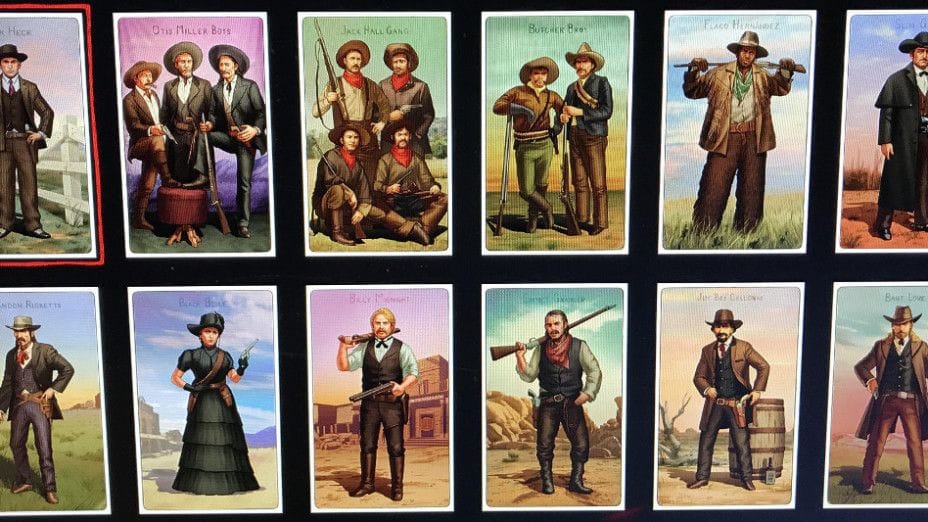 Red Dead Redemption 2 : Obtenir toutes les Cartes de cigarettes facilement