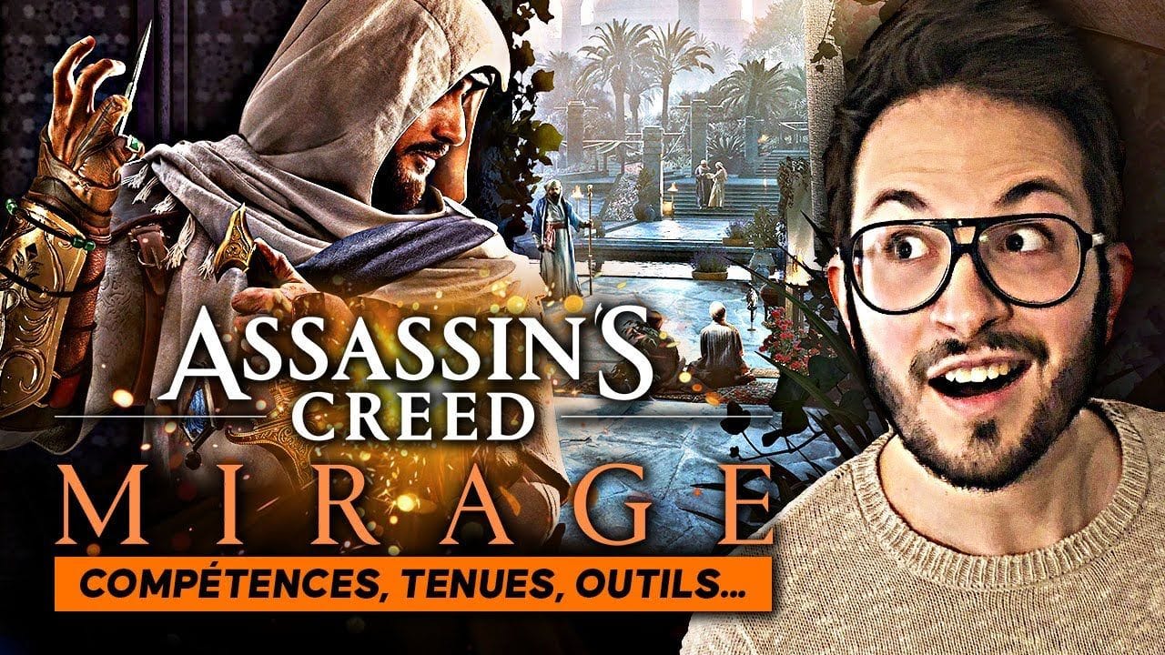 ASSASSIN'S MIRAGE : une TONNE de nouvelles infos (Compétences, Outils, Tenues...)
