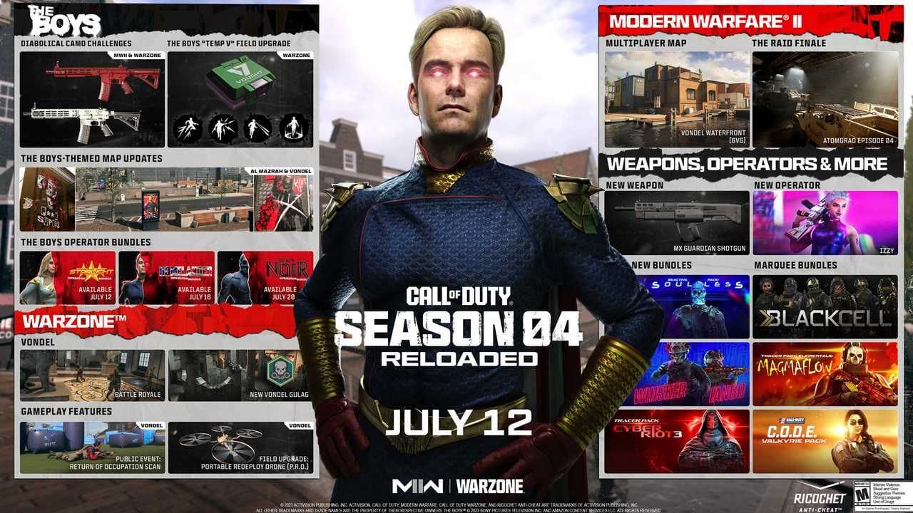 Call of Duty MWII & Warzone : la collaboration avec The Boys se montre