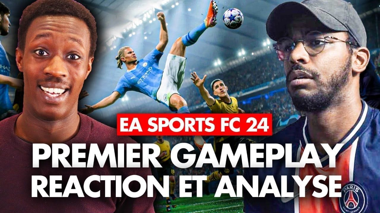 EA Sports FC24 : Voici le 1er GAMEPLAY OFFICIEL 💥 Réaction & Analyse avec Landri