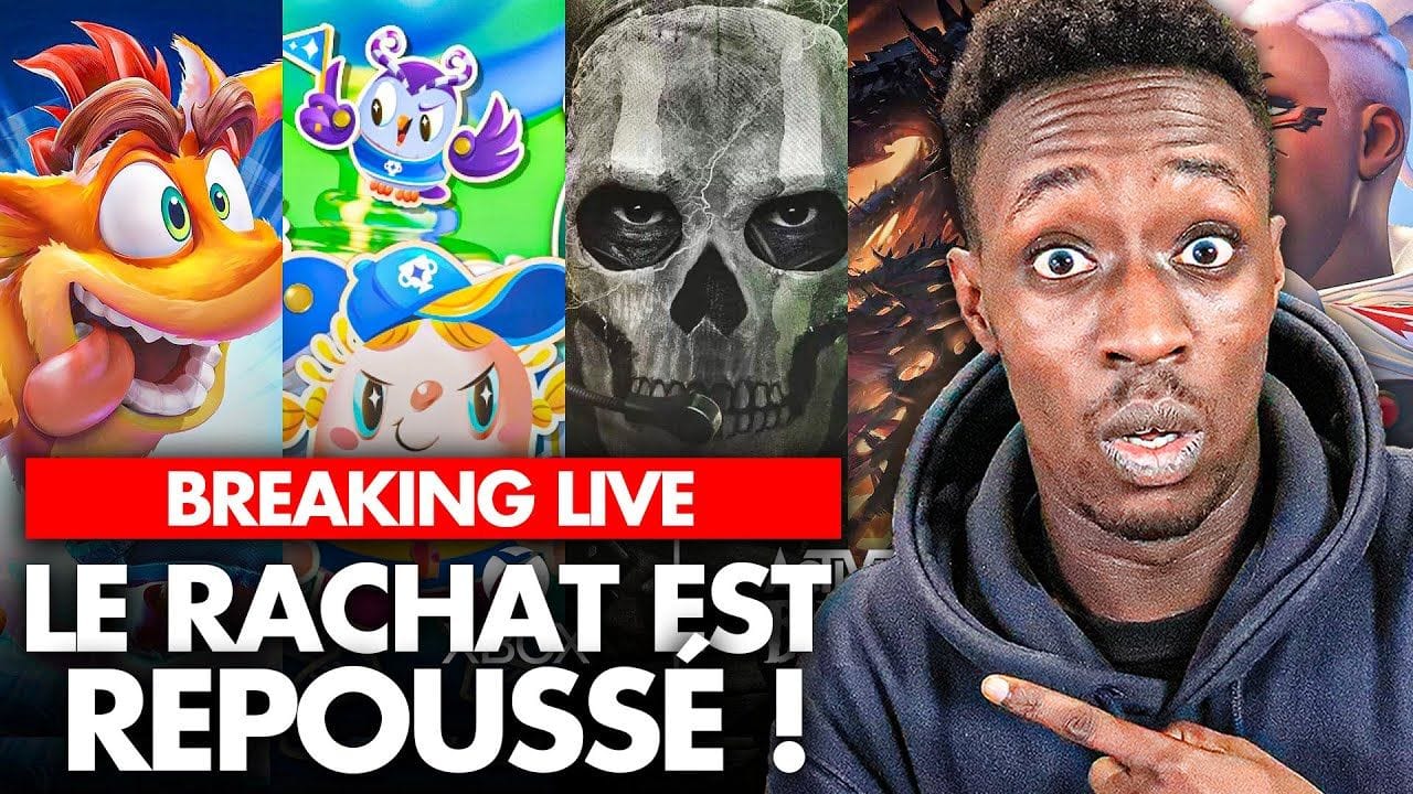 BREAKING NEWS : Le RACHAT d'Activision Blizzard est repoussé ! 💥 Les premières informations