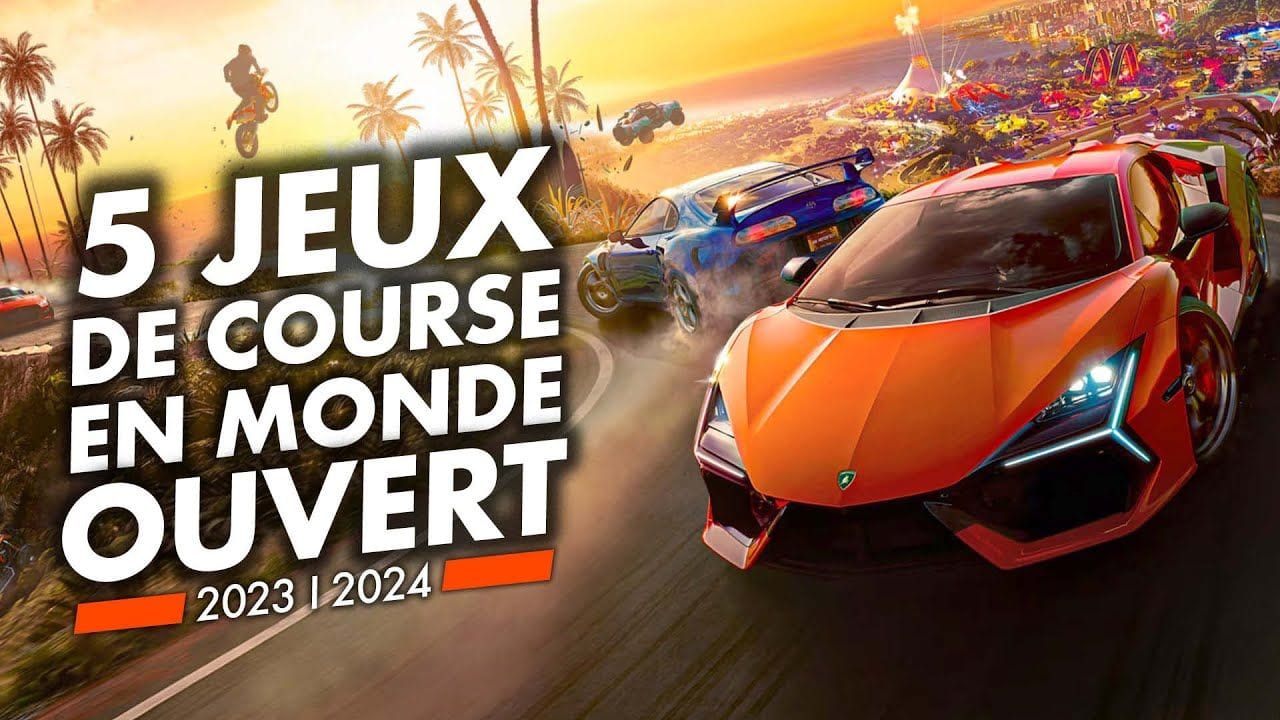 5 jeux de course en monde ouvert à venir en 2023 et 2024 ! 🚗💨