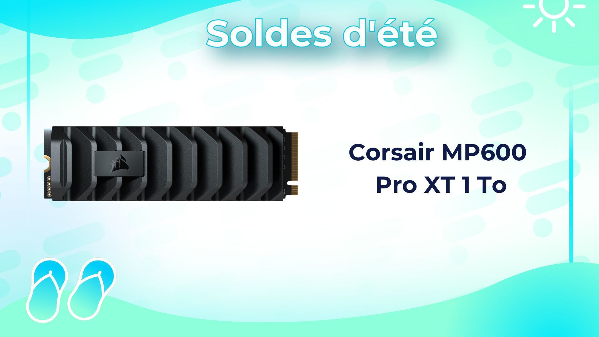 Ce SSD NVMe Corsair de 1 To est à -59 % pendant ces soldes d’été