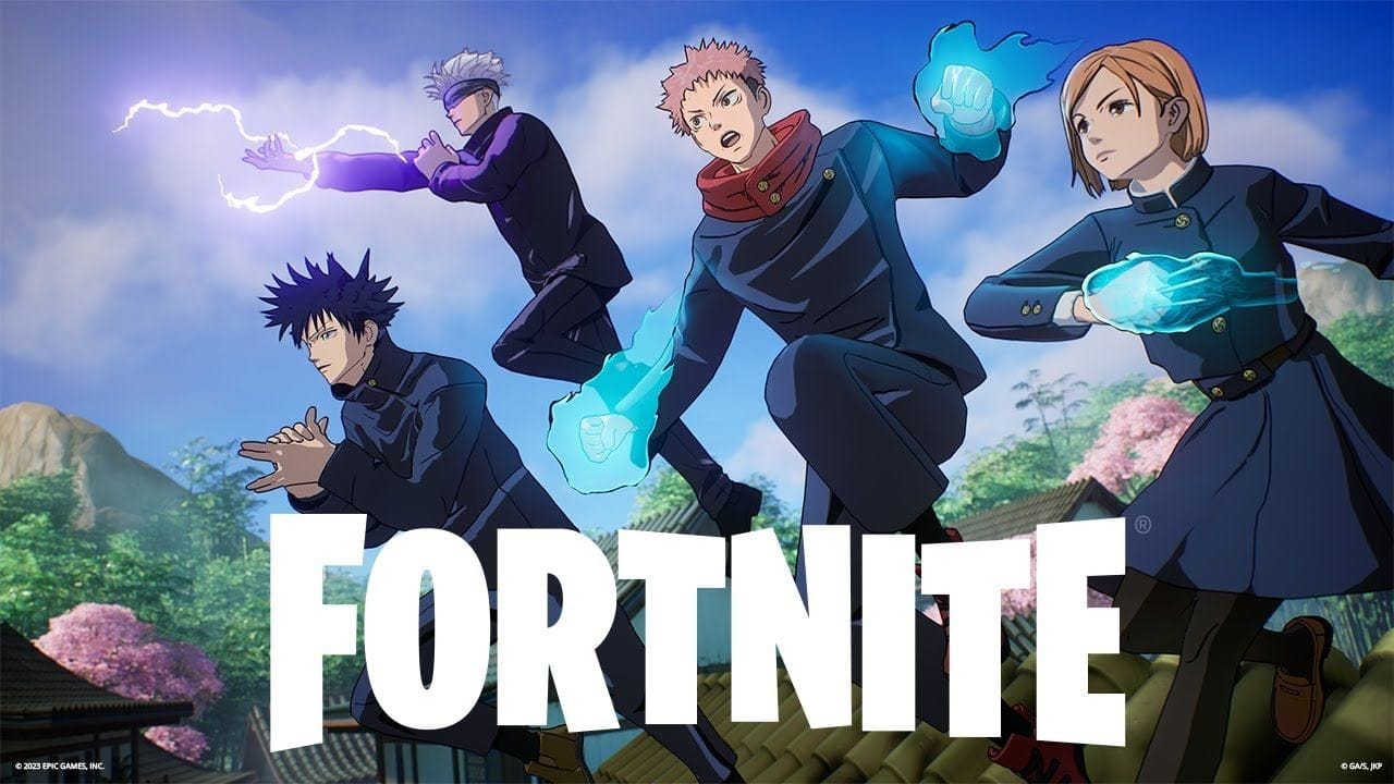 Fortnite : C'est officiel, les personnages du manga Jujutsu Kaisen débarquent dans le jeu