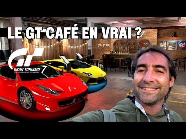 🎮🚗☕️Le Gran Turismo Café en vrai !