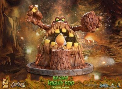 Conker's Bad Fur Day : une énorme statuette de Grand Monstre de Merde dévoilée par F4F