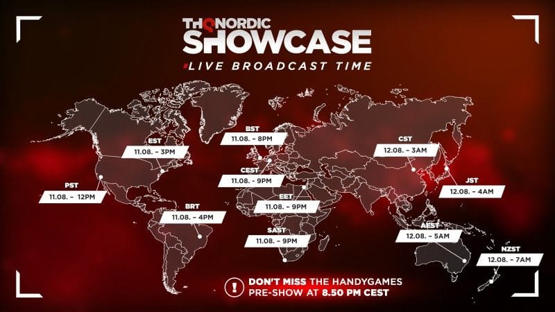 THQ Nordic - L'éditeur diffuse en direct son Digital Showcase pour promouvoir ses prochaines sorties - GEEKNPLAY Événements, Home, Indie Games, News