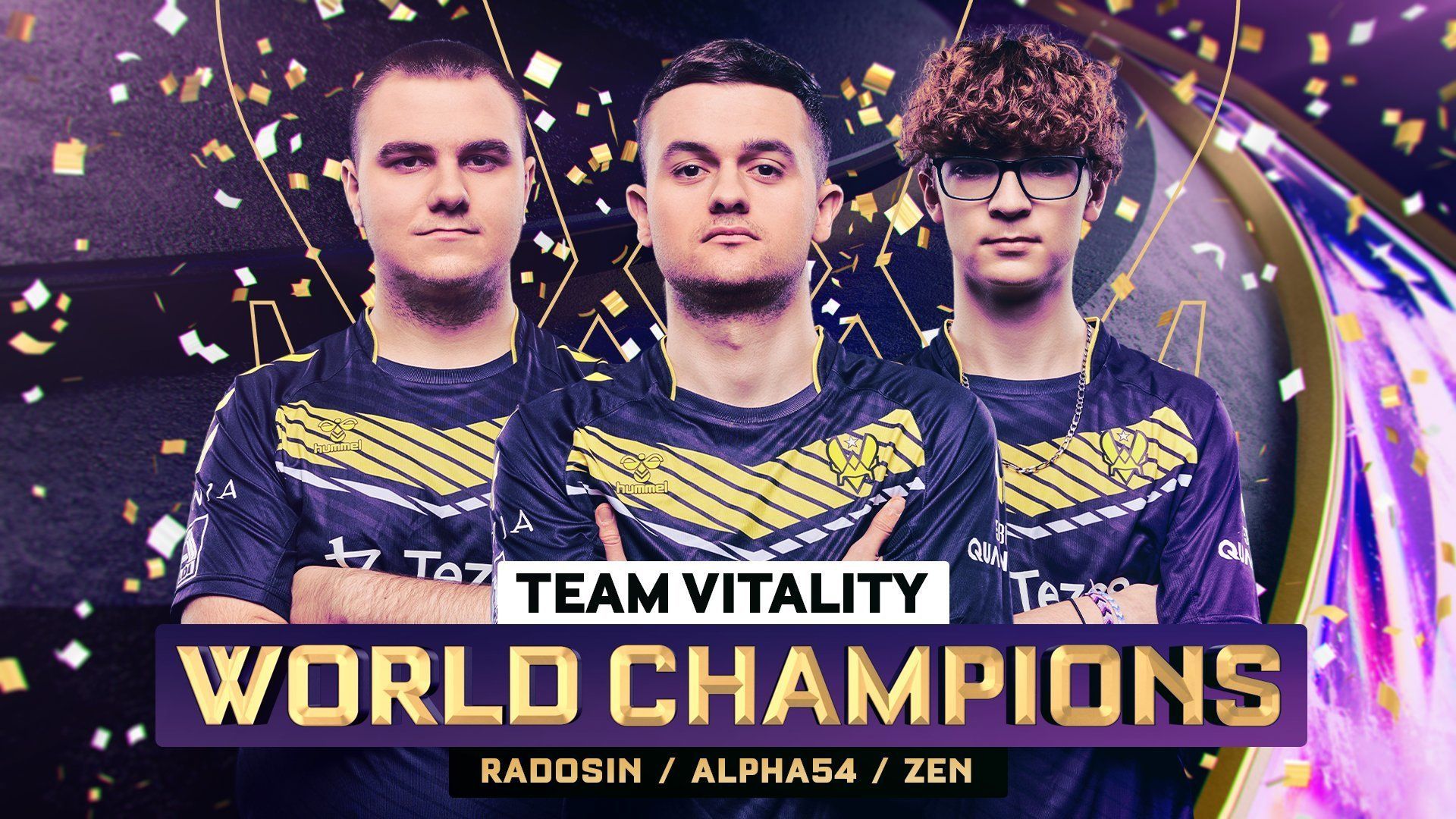 Team Vitality sont les Rocket League champions du monde