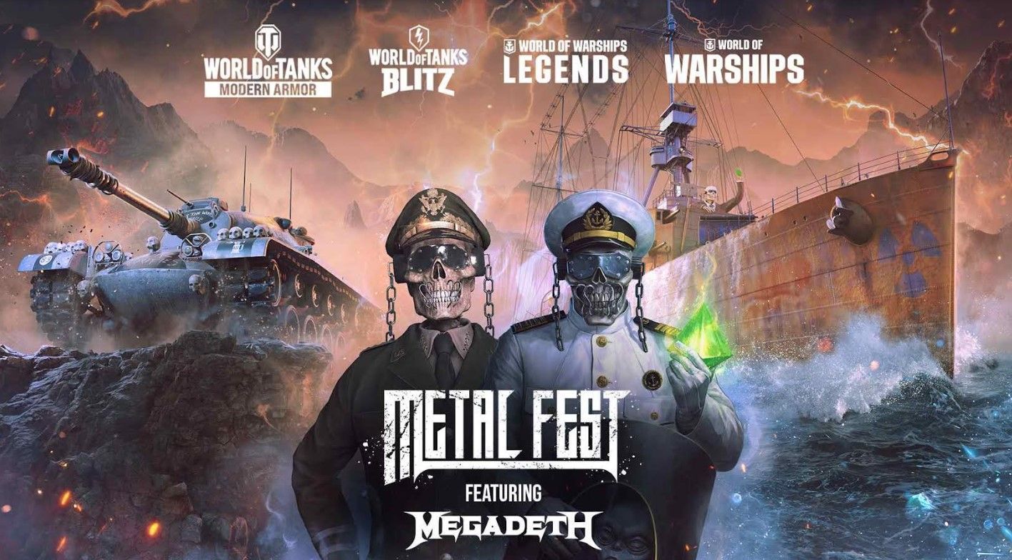 World of Tanks – Le groupe Megadeth participe au Wargaming Metal Fest - GEEKNPLAY Bons Plans, Home, News, PC, PlayStation 4, Smartphone, Xbox One, Xbox Series X|S