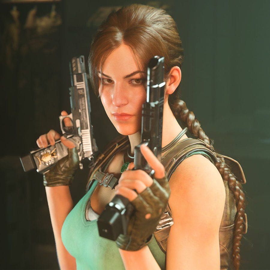 Voici Lara Croft dans Call of Duty: Warzone 2