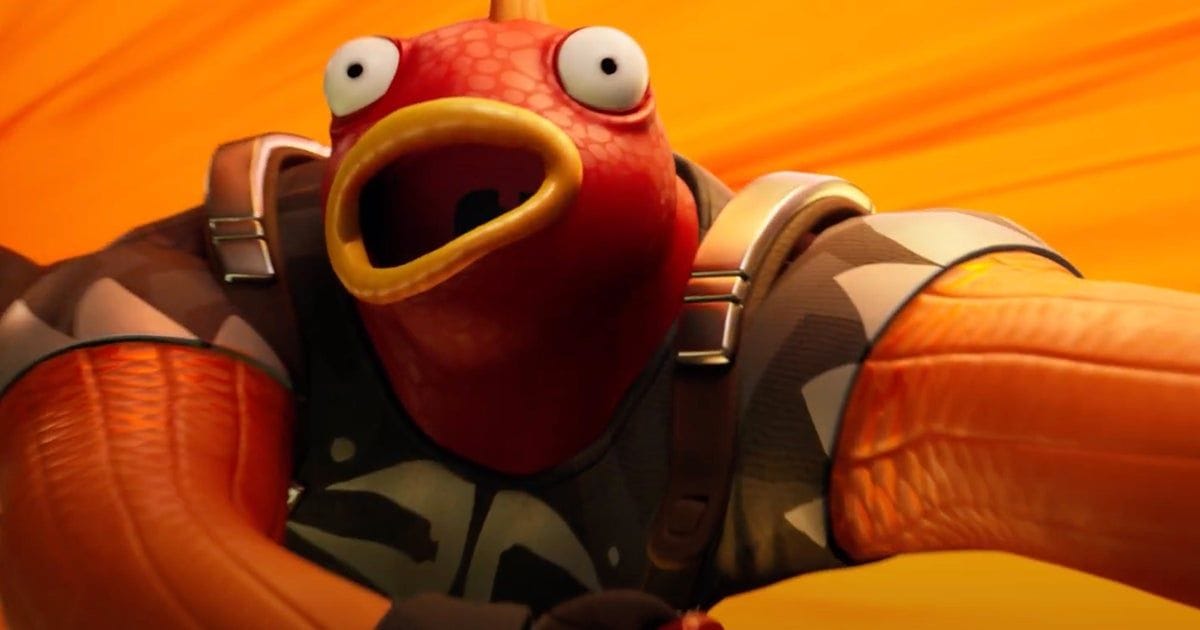 Fortnite's Chapter 4 Season 4 trailer has heists, vampires, and one very buff fish