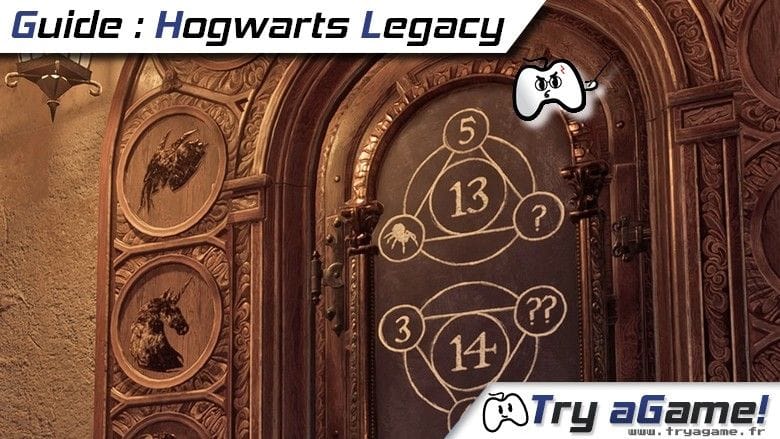 [Guide] Hogwarts Legacy : résoudre l'énigme chiffrée des portes d'Arithmancie